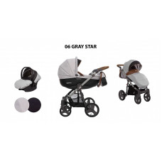 BABYACTIVE MOMMY universal carriage 3in1, Gray Star 06