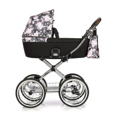 ROAN COSS Classic universal stroller 2in1, NIGHT FLOWERS