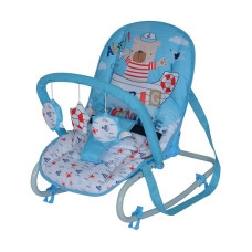 LORELLI TOP RELAX Deckchair BLUE SAILOR