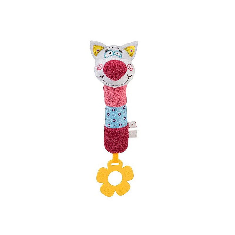 BABYONO toy with squeaker and Teether 6m + OLIVER 1610