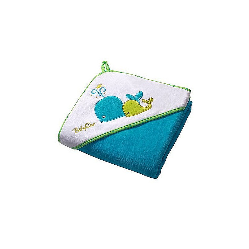 BABYONO velour hooded towel 100х100см, 138/02