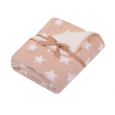 DUET BABY Blanket 80x90cm 3D+SOFT STARS, 684 beige (746843)