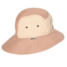 KIETLA Camper Hat UPF50 organic cotton hat NATURAL-PINK, 1-2 years KB2NP