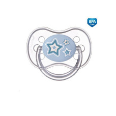 CANPOL BABIES Silicone dummy round shape & # 34; Newborn baby & # 34; (C size, 18m +), №22 / 564