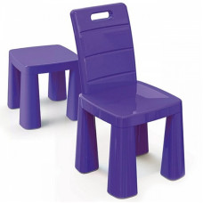 3TOYSM Childrens plastic chair, 4694 purple SALE