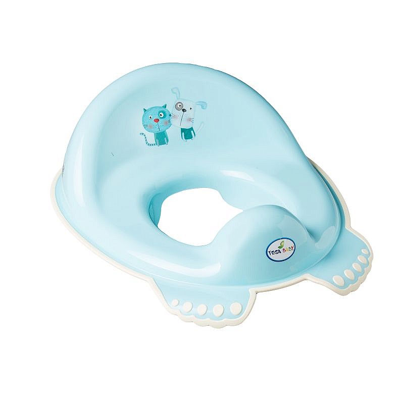 TEGA BABY DOG and CAT Toilet seat, blue