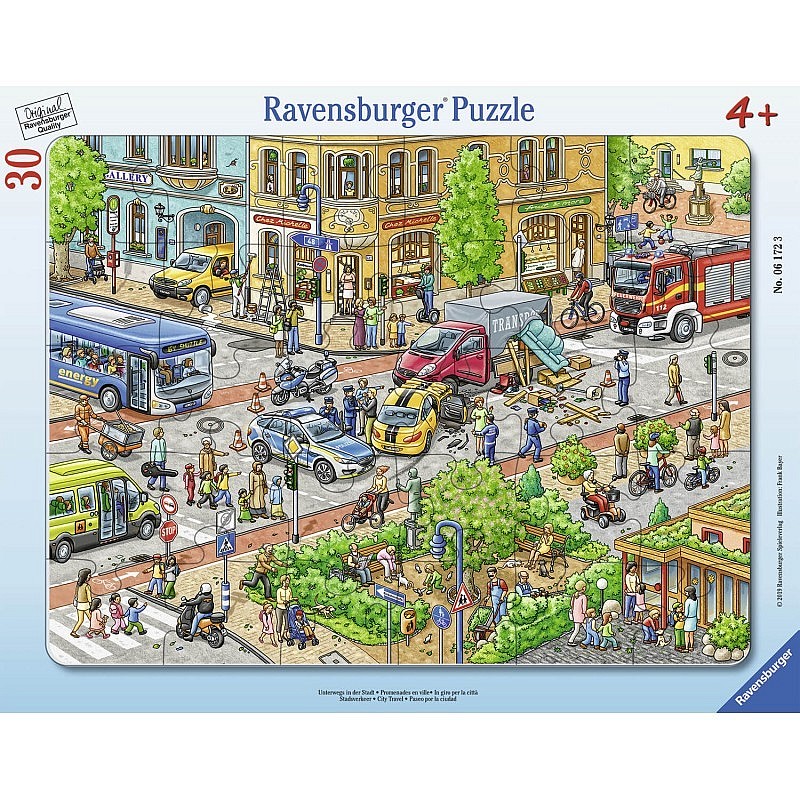 Ravensburger puzzle 30pcs. City travel R06172