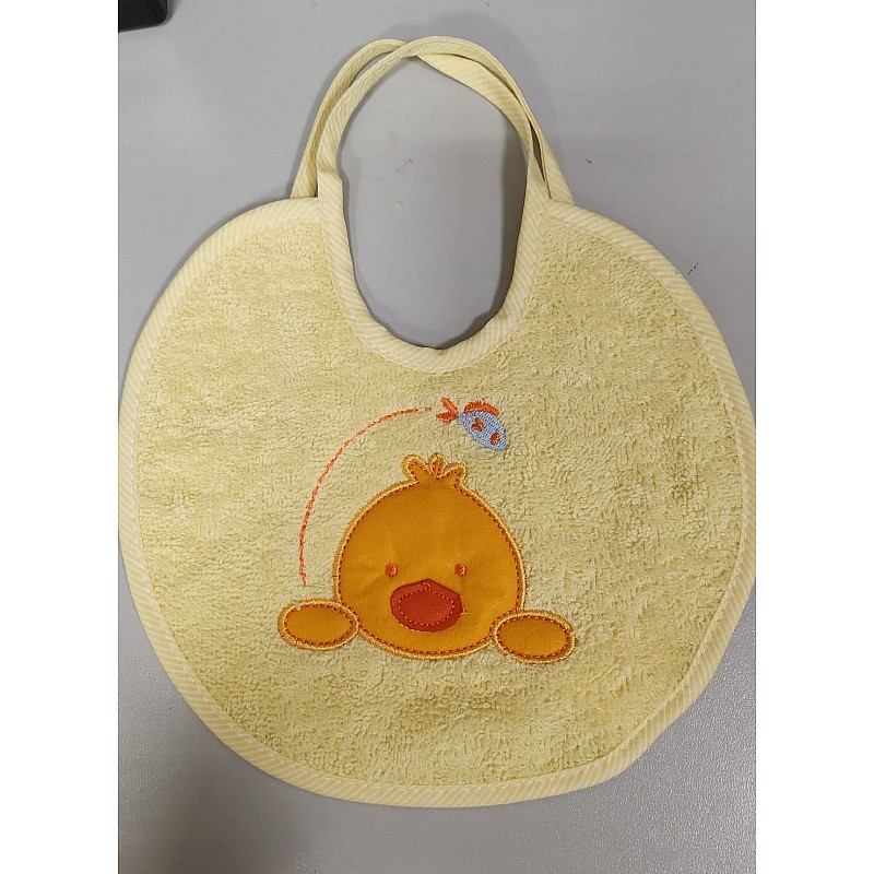 DUET BABY Bib 1 pcs. 043 DUCK yellow