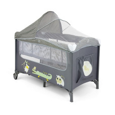 MILLY MALLY MIRAGE DELUXE Playpen, Gray