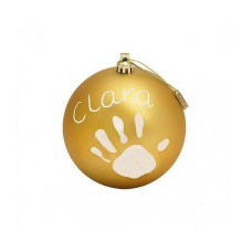 BABY ART Christmas Ball Christmas ball, gold, 34120154