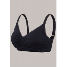 CARRIWELL Padded GelWire Nursing Bra, size L, black 179071 (3422)