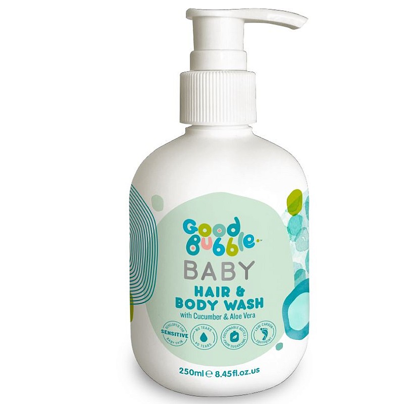 Good Bubble Aloe vera and cucumber extract soothing and moisturizing body and hair wash 250 ml CCHBW250