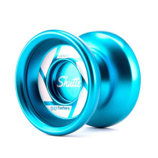 YoYoFactory Shutter toy YO-YO, Aqua YO50130