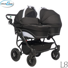 MAEMA LIKA TWIN Stroller for twins 2in1, L8