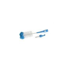 AKUKU Brush for bottles and teats with sponge A0574, blue