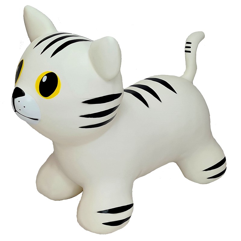 GERARDOS TOYS My First JUMPY Cat 12m+, white GT69421 (52347)