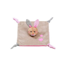 BABYONO Soft toy with a rattle 0m + BUNNY JULIA 622