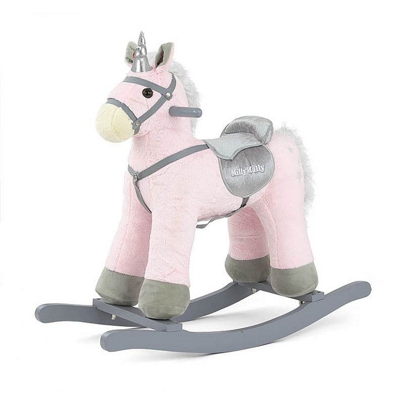 MILLY MALLY PEPE Kids Rocking Horse PINK