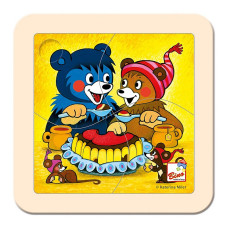 BINO wooden puzzle Baribal 10m+ 13203