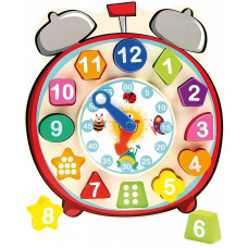 BINO wooden puzzle CLOCK 84053 PROMOTION