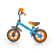 MILLY MALLY DRAGON walking/balance bike, orange/blue