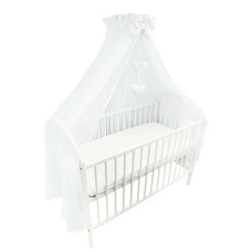 ANKRAS Canopy chiffon, white