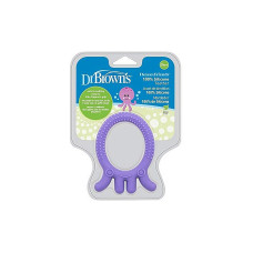 DR.BROWNS Flexees Friends ergonomic teether octopus purple TE006-P2