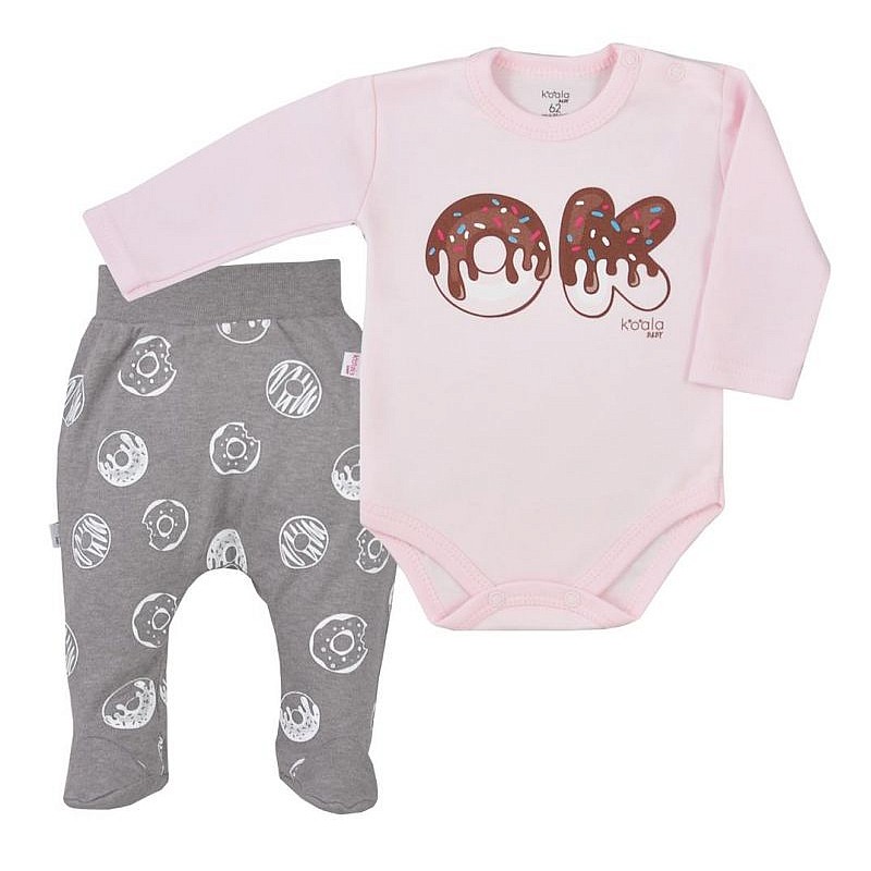 KOALA YUMMY pants-shirts with bodykit size 86, 08-010 DONUT