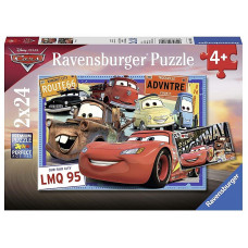 Ravensburger puzzle 2X24 Cars R 07819