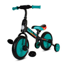 SUN BABY MOLTO LEGGER Balance Bike 3in1 J02.016.1.2 turkus/black