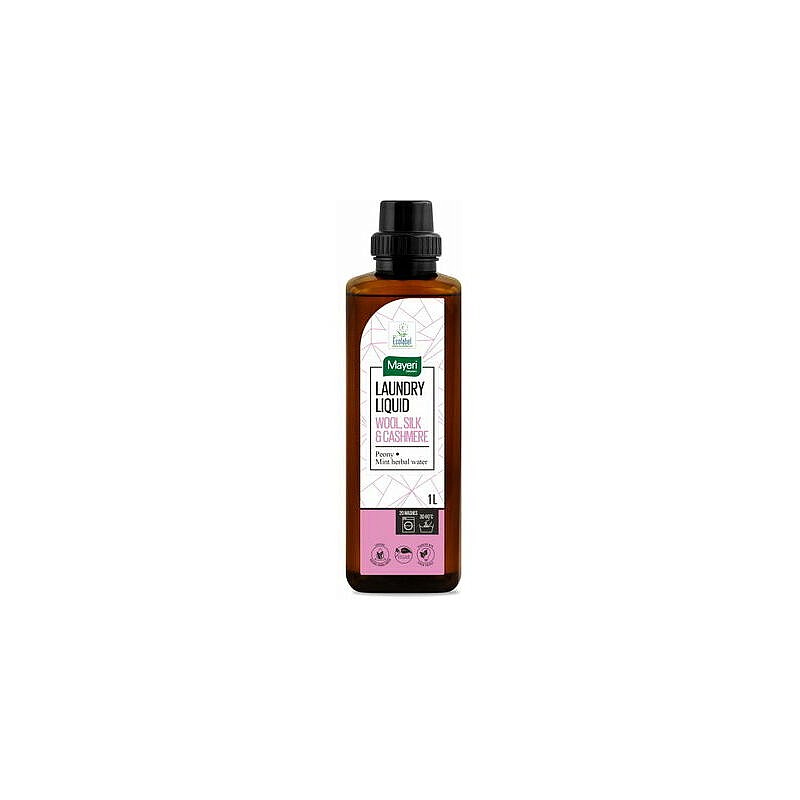 MAYERI Organic laundry gel for wool and silk Peony 1L O181