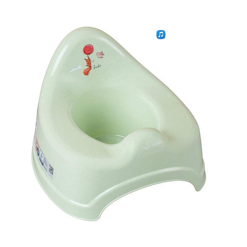 TEGA BABY FOREST FAIRYTALE Potty with music, PO-071 green