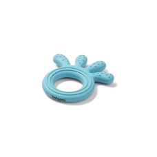 BABYONO silicone teether OCTOPUS blue 826/03