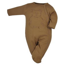 KOALA BABY MIŠ Romper with long sleeves 09-370, size 62 brown