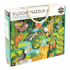 Wild Rainforest 24-Piece Floor Puzzle