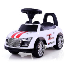 MILLY MALLY RACER Ride on car WHITE