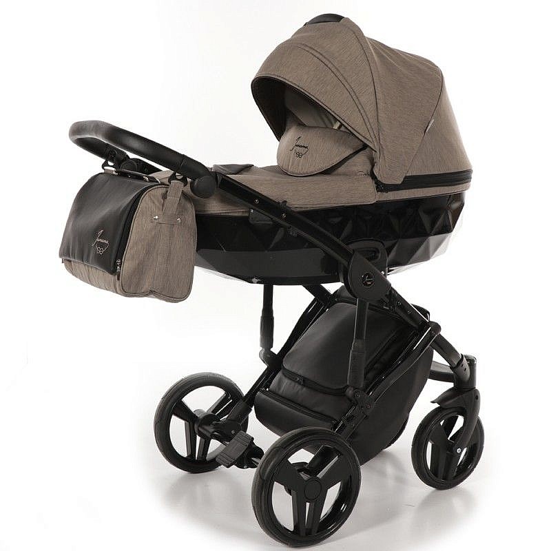 JUNAMA DIAMOND Universal stroller 2in1, 04 beige