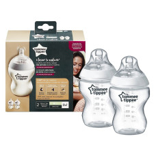 TOMMEE TIPPEE Closer to nature Easi-Vent feeding bottle 260ml 2 pcs. 42252071