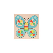 Little Butterfly Chunky Wood Puzzle