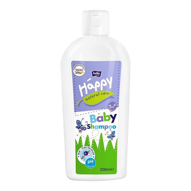 HAPPY NATURAL CARE shampoo, 200 ml