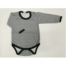 ZUZIA body 86 size,JEŽ 1715/86 white/dark blue stripes