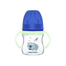 CANPOL BABIES anti-colic bottle EasyStart, 120ml, Sleepy Koala, 35/236_blu