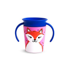 MUNCHKIN WildLove Training cup, Miracle 360, 6m+, 177 ml, FOX, 05177402