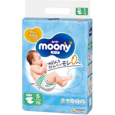 MOONY diapers AIRFIT, S, 70 pcs., 4-8 kg, 13830