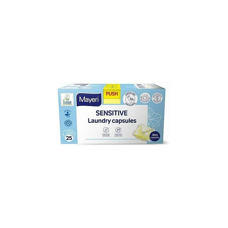 MAYERI Sensitive laundry capsules 25 pcs F5472