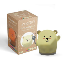 INNOGIO Silikone night light with keyring GIOkeyring Bear GIO-150