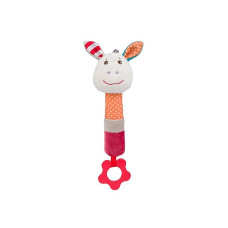 BABYONO toy with squeaker and Teether 6m + FRANKIE 1617