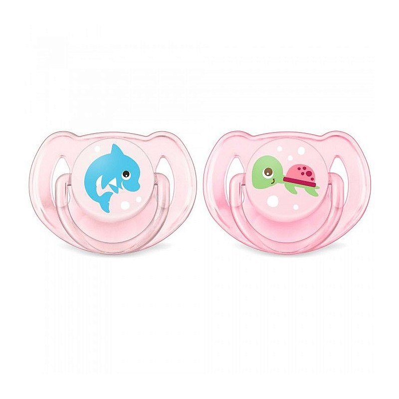 PHILIPS AVENT Silicone dummy orthodontic shape, 6-18M, (2 pcs), SCF 169/38