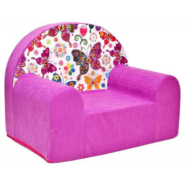 WELOX MAXX children's chair, violet-Butterfly