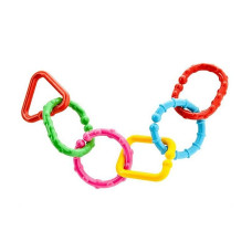 TULLO Rattle Rings 6 pcs., 089a